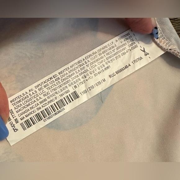 ZARA Ocean Reef Design Tap Shorts - Size M - Picture 9 of 14